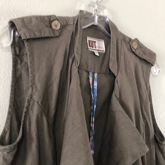 Kut from the Kloth army green vest - Picture 4 of 4